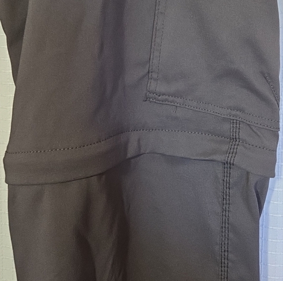 PrAna Pants Zip Off Gray 38x32 - Picture 4 of 10